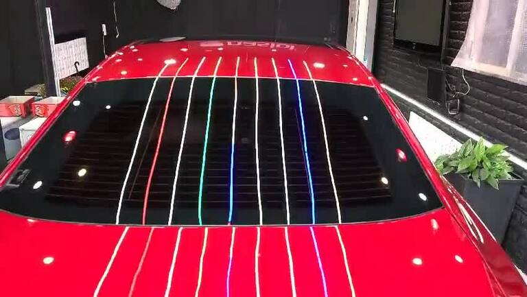 (동영상) 한진광택 화성 향남 유리막코팅 시공 