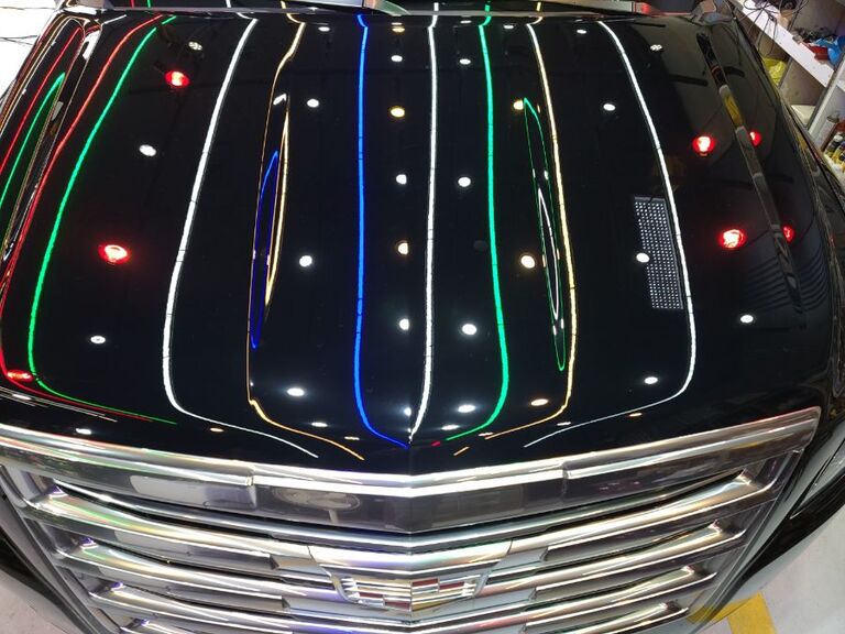 (캐딜락)한진광택 화성 향남 유리막코팅 시공 